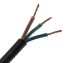 RS PRO 3 Core Power Cable, 1.5 mm², 100m, Black CPE Sheath, TRS, 16 A, 300 V, 500 V