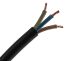 RS PRO 3 Core Power Cable, 2.5 mm², 100m, Black CPE Sheath, TRS, 25 A, 300 V, 500 V