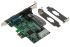 Sériová karta, typ sběrnice: PCIe Sériové 2portová, připojovací port RS232 460.8kbit/s StarTech.com