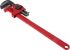 Facom Pipe Wrench, 600.0 mm Overall, 76mm Jaw Capacity, Metal Handle