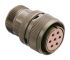 JAE 4 Way Cable Mount MIL Spec Circular Connector Plug, Socket Contacts,Shell Size 20