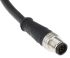 Cable de conexión Brad from Molex, con. A M12 Macho, 8 polos, con. B Sin terminación, cod.: A, long. 2m, 30 V, 2 A,