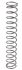 RS PRO Alloy Steel Compression Spring, 110mm x 17.6mm, 1.3N/mm