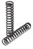 RS PRO Alloy Steel Compression Spring, 71mm x 14.5mm, 6.69N/mm