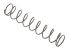 RS PRO Alloy Steel Compression Spring, 135mm x 27mm, 1.23N/mm