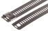 RS PRO Cable Tie, Ladder, 610mm x 12 mm, Metallic 316 Stainless Steel, Pk-100