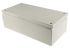 RS PRO RAL 7032 Steel Junction Box, IP66, 400 x 200 x 120mm