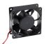 Sunon PMD Series Axial Fan, 24 V dc, DC Operation, 83.3m³/h, 4.6W, 190mA Max, 70 x 70 x 25mm