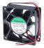 Sunon PMD Series Axial Fan, 12 V dc, DC Operation, 83.3m³/h, 4.4W, 370mA Max, 70 x 70 x 25mm