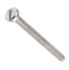 RS PRO Slot Pan A2 304 Stainless Steel Machine Screws DIN 85, M3x30mm