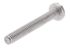 RS PRO Slot Pan A2 304 Stainless Steel Machine Screws DIN 85, M4x30mm