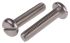 RS PRO Slot Pan A2 304 Stainless Steel Machine Screws DIN 85, M6x30mm