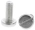 RS PRO Slot Pan A2 304 Stainless Steel Machine Screws DIN 85, M8x20mm