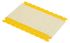 Brady Yellow Cable Labels, 71mm Width, 9mm Height, 100 Qty