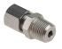 RS PRO, 1/8 BSPT Compression Fitting for Use with Thermocouple or PRT Probe, 3mm Probe, RoHS Compliant Standard
