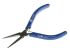 RS PRO Long Nose Pliers, 145 mm Overall, Straight Tip, ESD