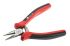 RS PRO Long Nose Pliers, 130 mm Overall, Straight Tip