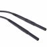 Cable de prueba Staubli de color Negro, Macho-Macho, 1kV, 10A, 1.5m