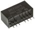 Recom RS3 DC-DC Converter, 12V dc/ 250mA Output, 9 → 18 V dc Input, 3W, Through Hole, +71°C Max Temp -40°C Min
