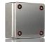 Rittal KEL Series 304 Stainless Steel Wall Box, IP66, ATEX, IECEx, 150 mm x 150 mm x 80mm