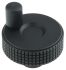 Elesa Black Technopolymer Hand Wheel, 50mm diameter