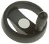 Elesa Black Technopolymer Hand Wheel, 80mm diameter