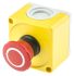 ABB 1SFA Series Grey, Yellow Emergency Stop Push Button, 2NC, Surface Mount, IP66, IP67, IP69K