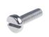 RS PRO Slot Pan A4 316 Stainless Steel Machine Screws DIN 85, M3x10mm
