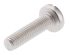 RS PRO Slot Pan A4 316 Stainless Steel Machine Screws DIN 85, M5x20mm