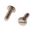 RS PRO Slot Pan A4 316 Stainless Steel Machine Screws DIN 85, M6x16mm