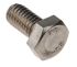 RS PRO Stainless Steel Hex, Hex Bolt, M6 x 12mm