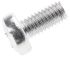 RS PRO Pozi Pan A4 316 Stainless Steel Machine Screws DIN 7985, M6x12mm