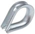 RS PRO Steel Thimble For Use With 5mm Diameter Wire Rope