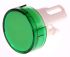 Omron Green Round Push Button Lens