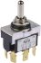 TE Connectivity DPDT Toggle Switch, (On)-Off-(On), IP67, Panel Mount