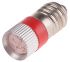 RS PRO Red LED Indicator Lamp, 48V ac/dc, E10 Base, 10mm Diameter, 70/70mcd