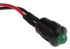 RS PRO Green Panel Mount Indicator, 24V dc, 8mm Mounting Hole Size, Lead Wires Termination