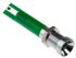 RS PRO Green Panel Mount Indicator, 24V ac, 8mm Mounting Hole Size, Solder Tab Termination