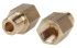 Legris LF3000 Series Straight Threaded Adaptor, R 1/4 Male to NPT 1/4 Female, Threaded Connection Style