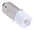 RS PRO White LED Indicator Lamp, 60V ac/dc, BA9s Base, 10mm Diameter, 300mcd