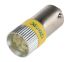 RS PRO Yellow LED Indicator Lamp, 12V dc, BA9s Base, 10mm Diameter, 120/110mcd