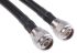 Cable coaxial RG214 Radiall, 50 Ω, con. A: Tipo N, Macho, con. B: Tipo N, Macho, long. 3m Negro