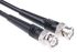 Cable Coaxial RG223 Radiall, 50 Ω, con. A: BNC, Macho, con. B: BNC, Macho, long. 1m Negro