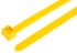 HellermannTyton Cable Tie, 380mm x 7.6 mm, Yellow Polyamide 6.6 (PA66), Pk-100
