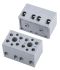 Phoenix Contact UK Series G 5/ 4 Non-Fused Terminal Block, 4-Way, 32A, 24 → 12 AWG Wire, Screw Down Termination