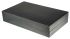 RS PRO Black Anodised Aluminium Instrument Case, 442 x 254 x 88mm