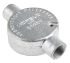 RS PRO Through Box, Conduit Fitting, 20mm Nominal Size, Steel