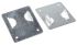 RS PRO Steel Long Span Clip ON Feet, 25mm, 135mm x 115mm