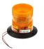 RS PRO Amber Flashing Beacon, 10 → 100 V dc, Surface Mount, Xenon Bulb, IP56