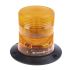 RS PRO Amber Flashing Beacon, 10 → 100 V dc, Surface Mount, Xenon Bulb, IP56
